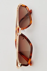 Eleventh Hour Small Aviator Sunglasses