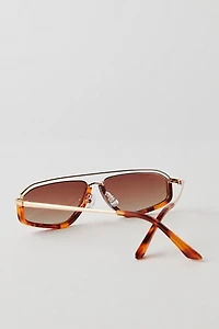 Eleventh Hour Small Aviator Sunglasses