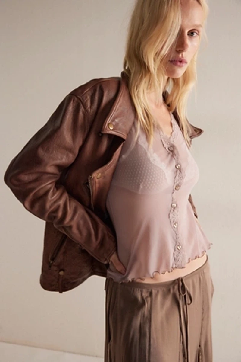 Only Hearts Tulle With Lace Cardi