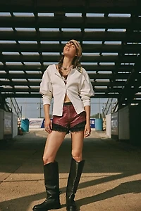 Understated Leather Gina Shorts