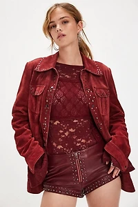 Understated Leather Gina Shorts