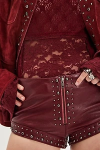 Understated Leather Gina Shorts