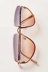 Bennie Rimless Sunglasses