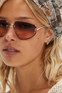 Bennie Rimless Sunglasses