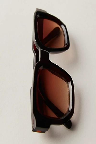 Two Of Us Retro Rectangle Sunglasses
