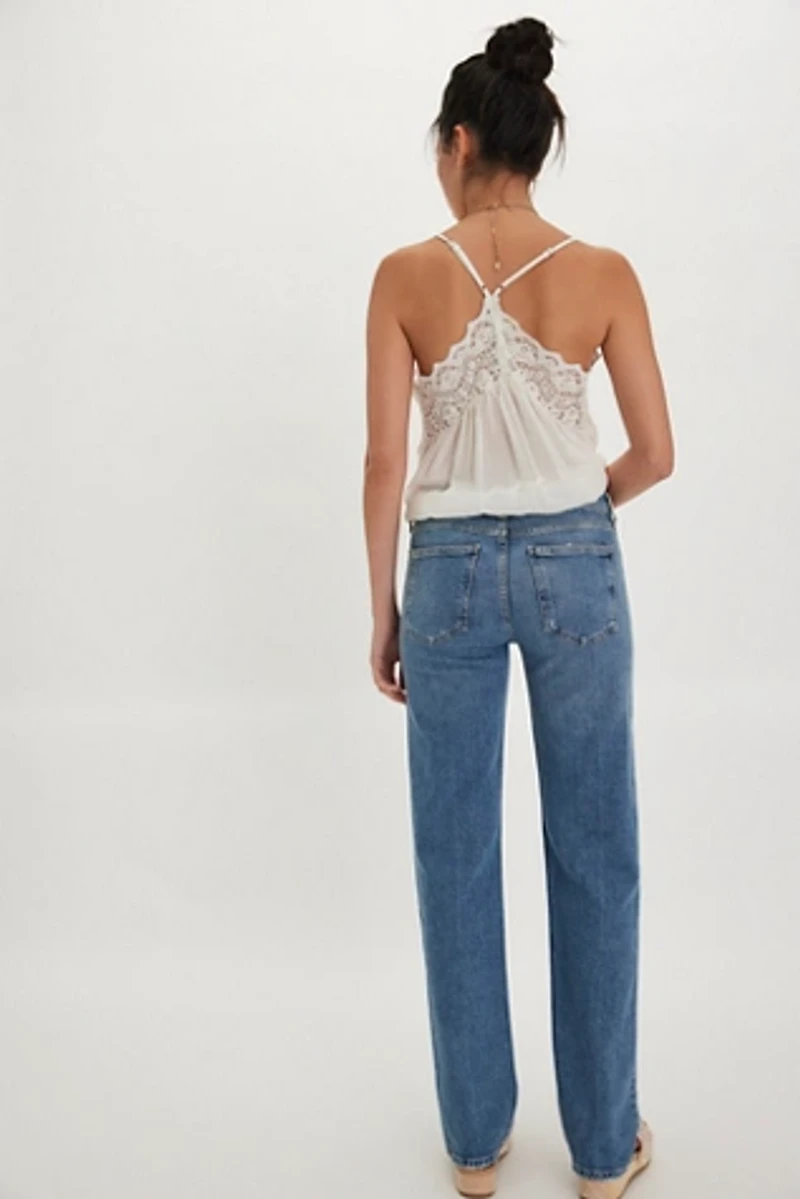 AGOLDE Low-Rise Slim Jeans