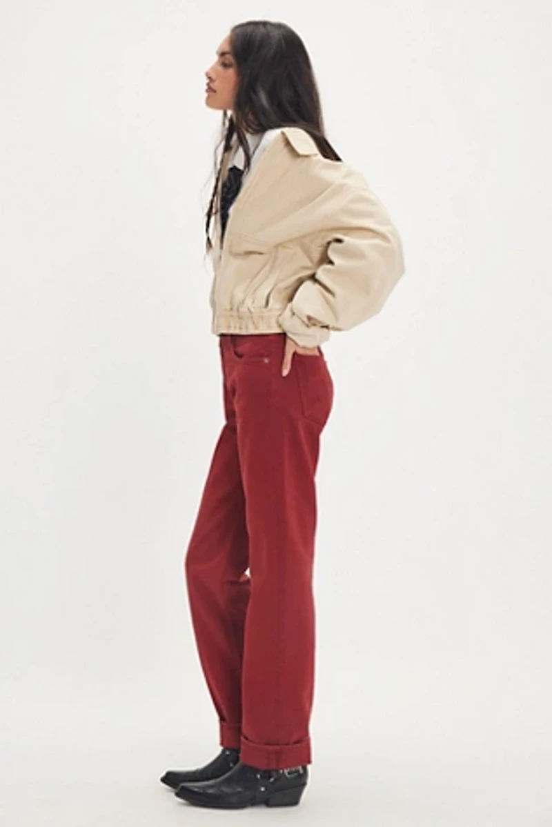 AGOLDE Low-Rise Slim Jeans