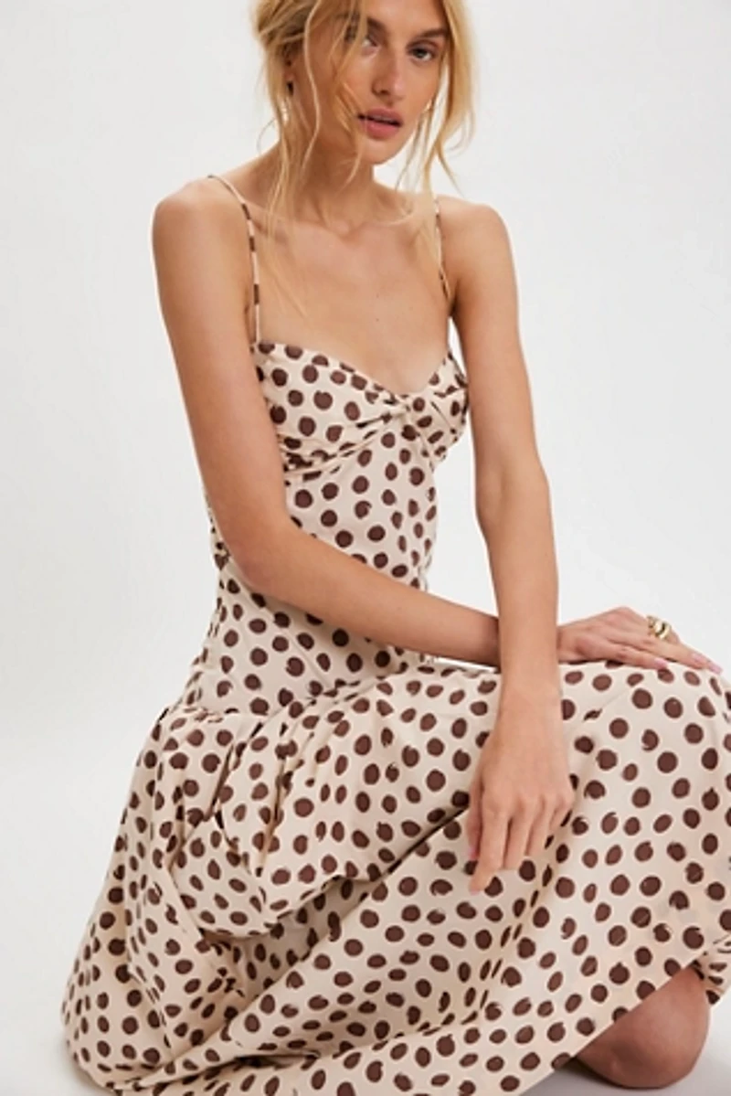 S/W/F Fitted Midi Dress