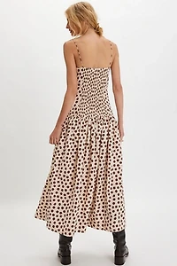 S/W/F Fitted Midi Dress