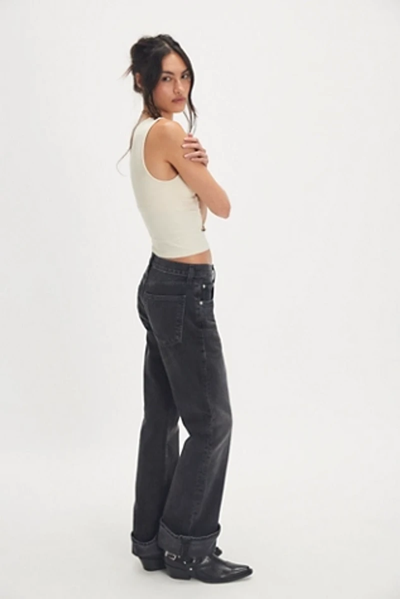 AGOLDE Mid-Rise Kick Bootcut Jeans