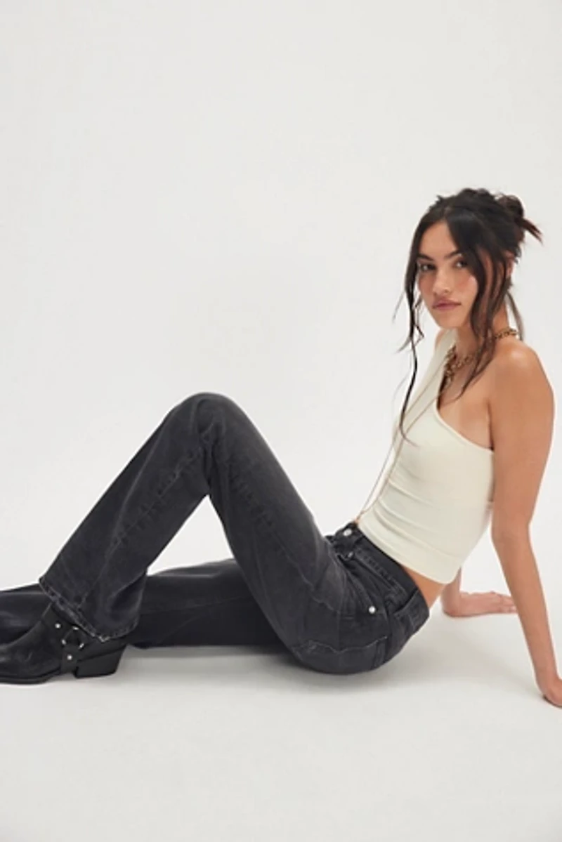 AGOLDE Mid-Rise Kick Bootcut Jeans