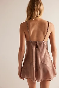 For Love & Lemons Holly Lace Slip Dress
