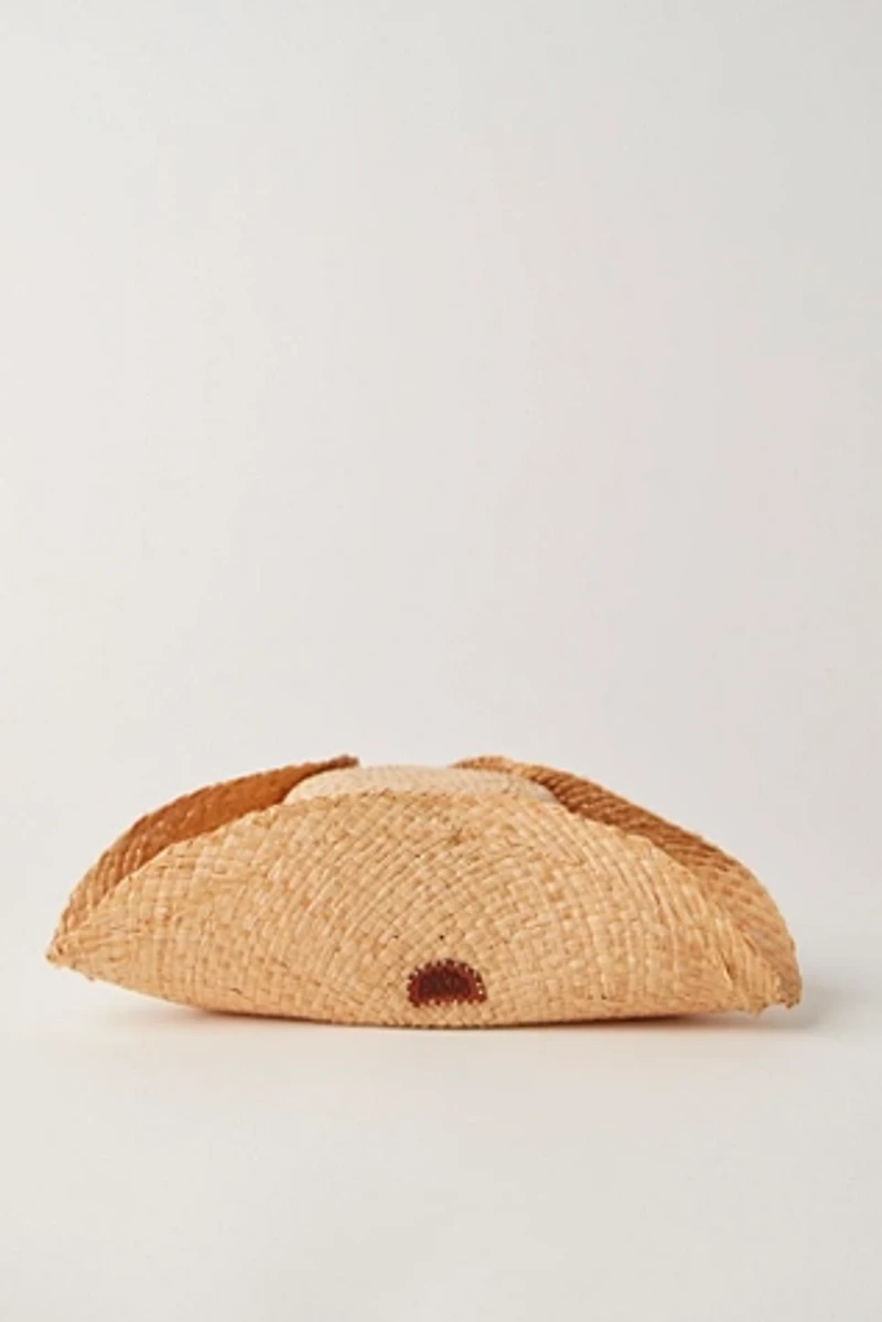 Tricorn Raffia Hat