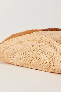 Tricorn Raffia Hat