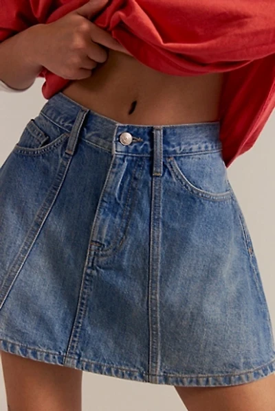 We The Free Hometown Denim Mini Skirt