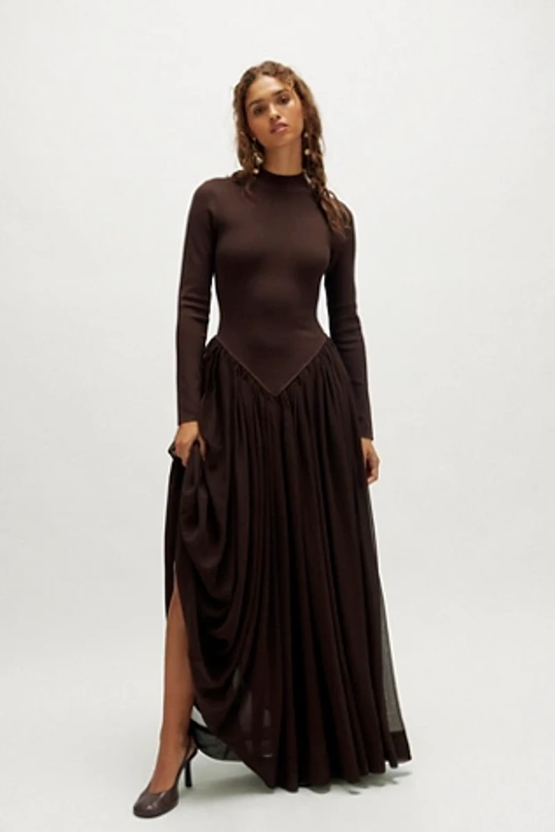 Ronny Kobo Speck Knit Dress