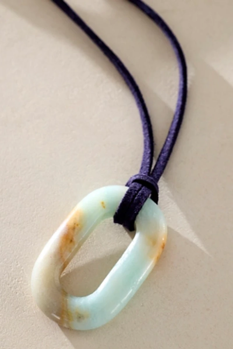 ALV Stone On Suede Necklace