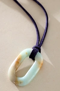 ALV Stone On Suede Necklace