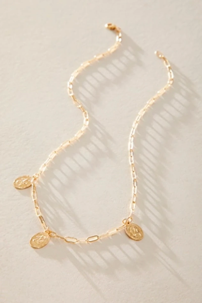 ALV Three Coin Necklace