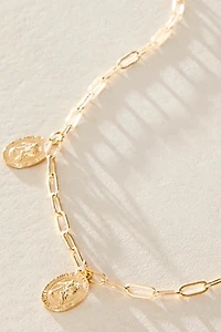 ALV Three Coin Necklace