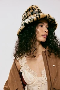 Anna Sui Leopard Hat