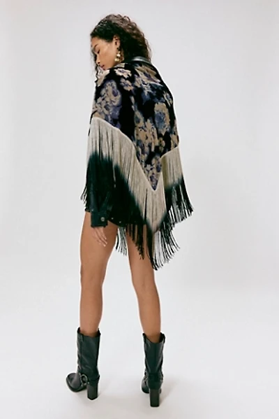 Anna Sui Fringe Shawl