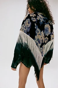 Anna Sui Fringe Shawl