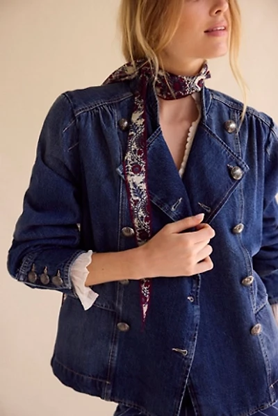 We The Free Imogene Denim Officer Jacket