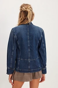 We The Free Imogene Denim Officer Jacket