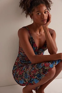 Long Live Printed Mesh Slip