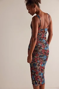 Long Live Printed Mesh Slip