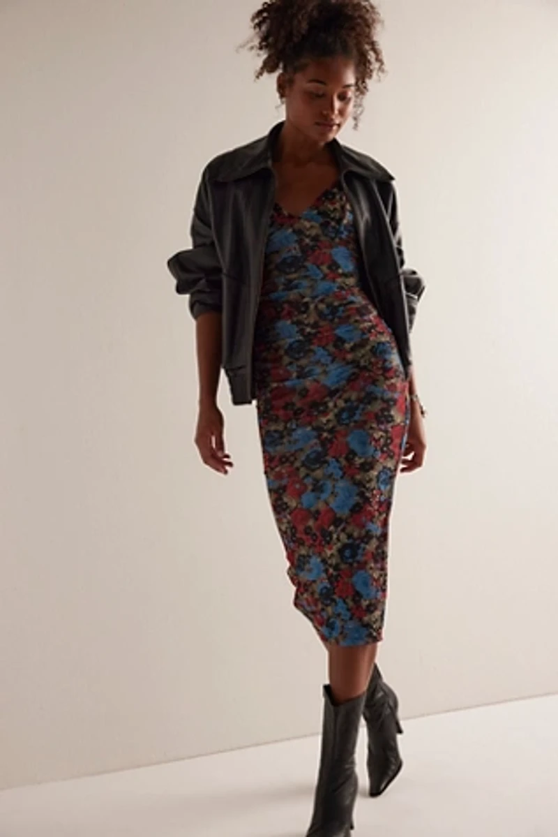 Long Live Printed Mesh Slip