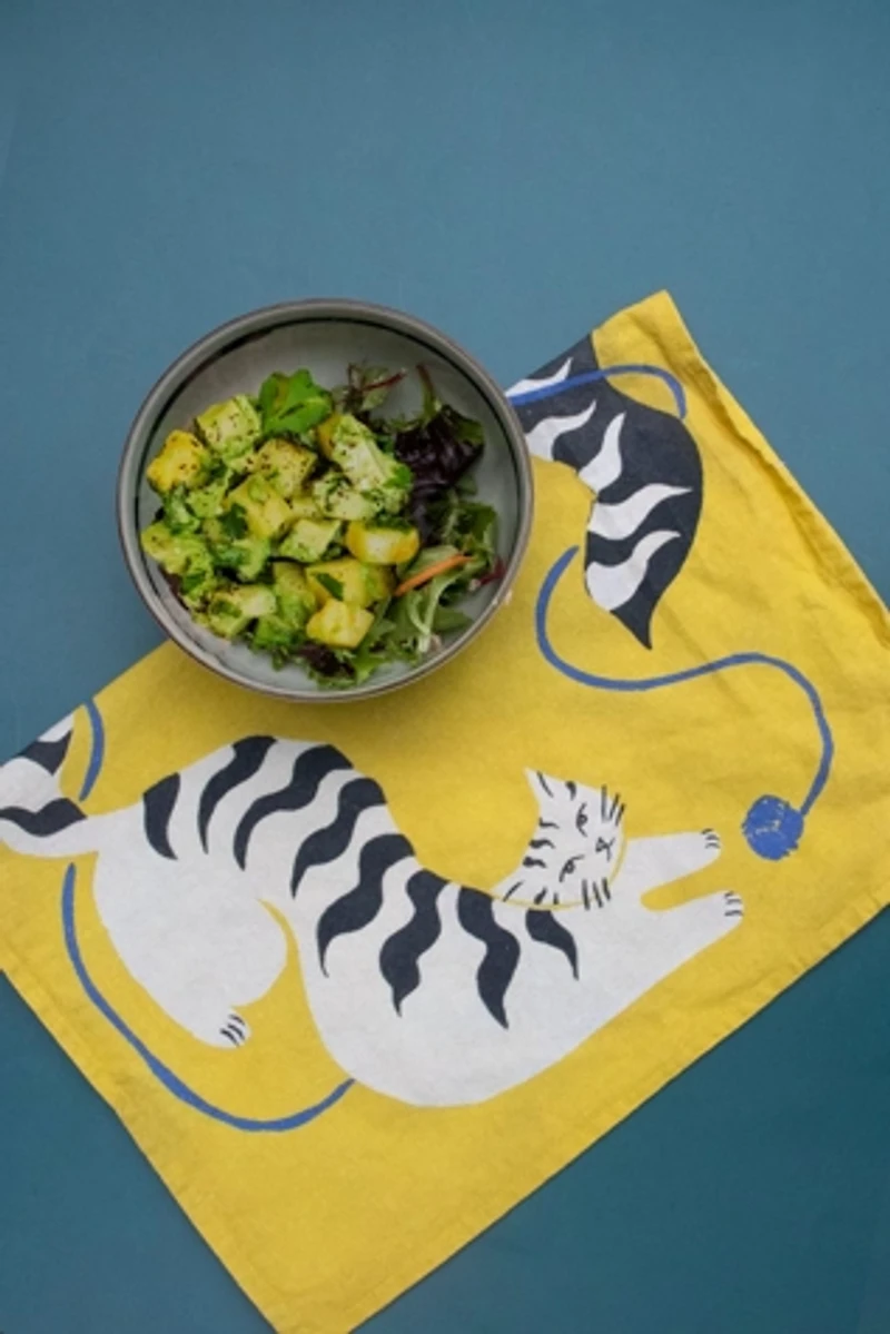 Supra Endura Magic Cat Organic Tea Towel