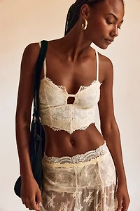 Lux Lisbon Lace Bustier Bra