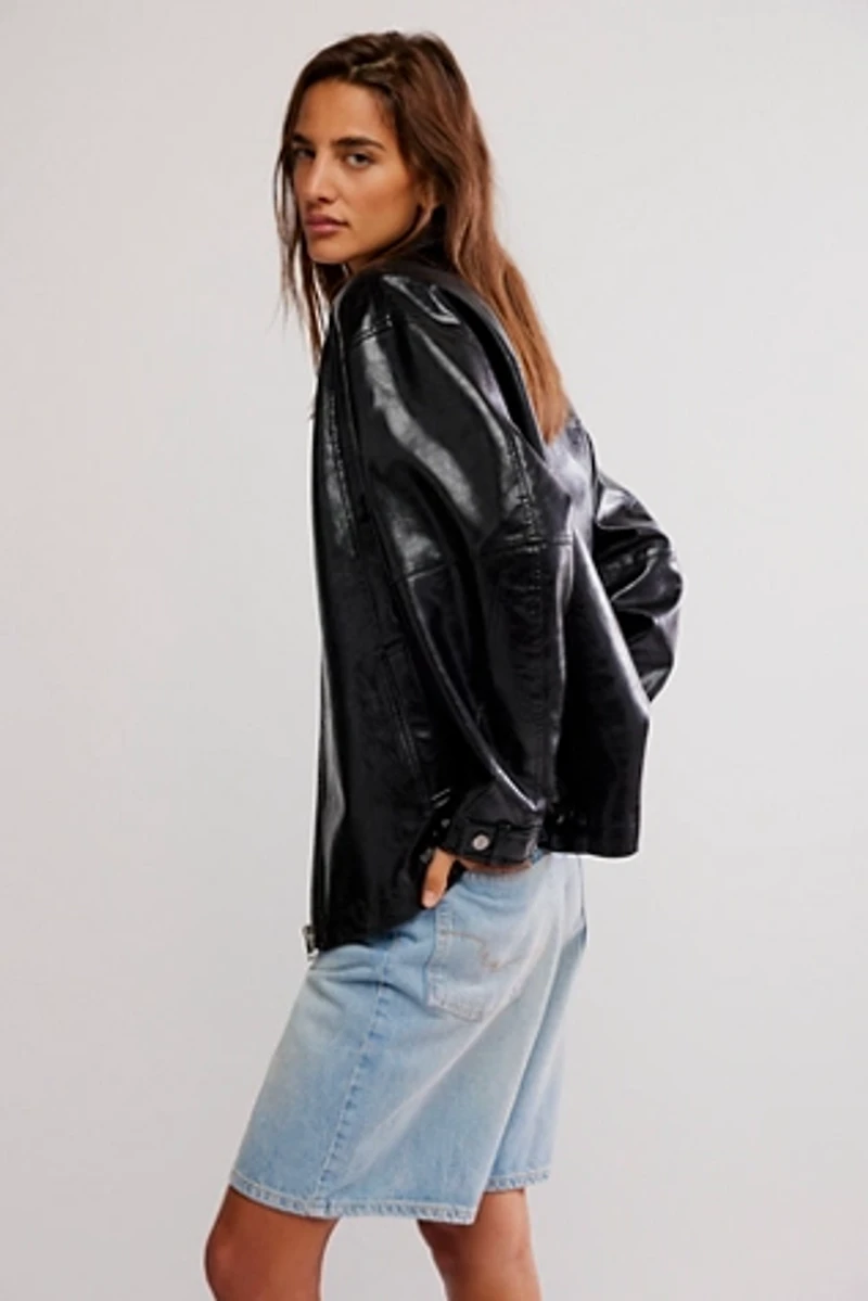 We The Free Sloane Vegan Leather Jacket