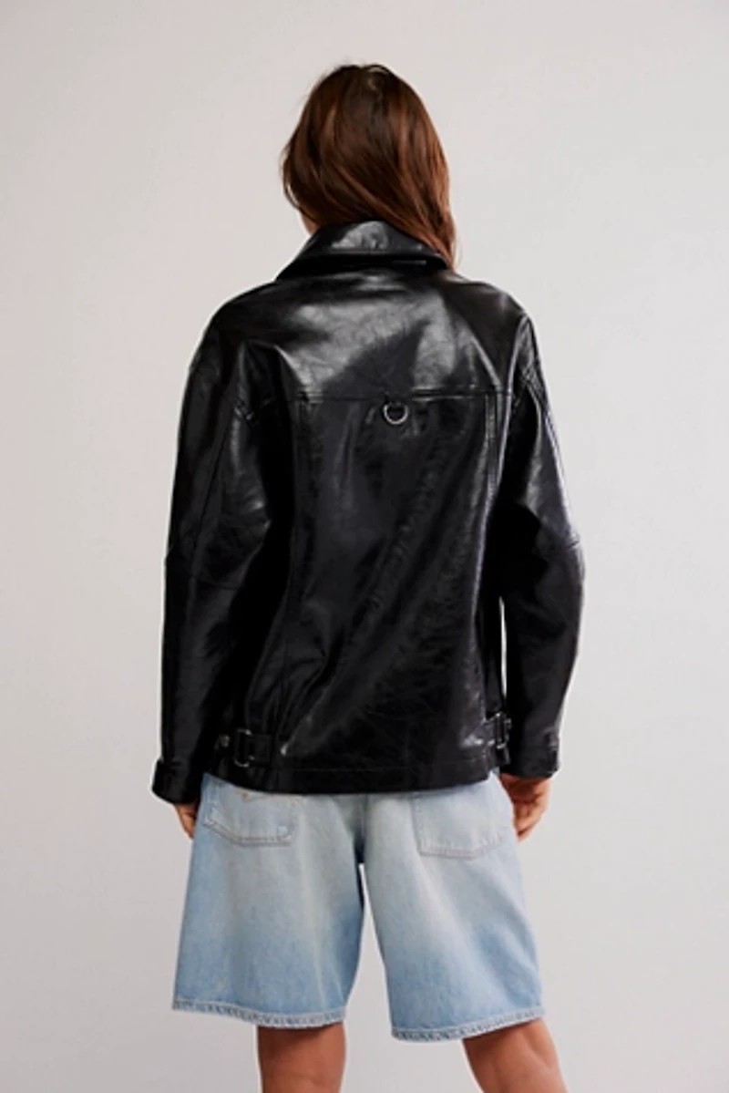 We The Free Sloane Vegan Leather Jacket