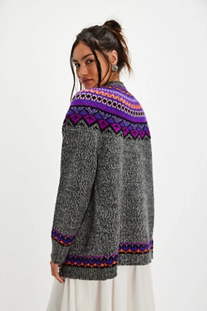 Anna Sui Fair Isle Cardigan