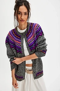 Anna Sui Fair Isle Cardigan