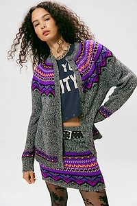 Anna Sui Fair Isle Cardigan