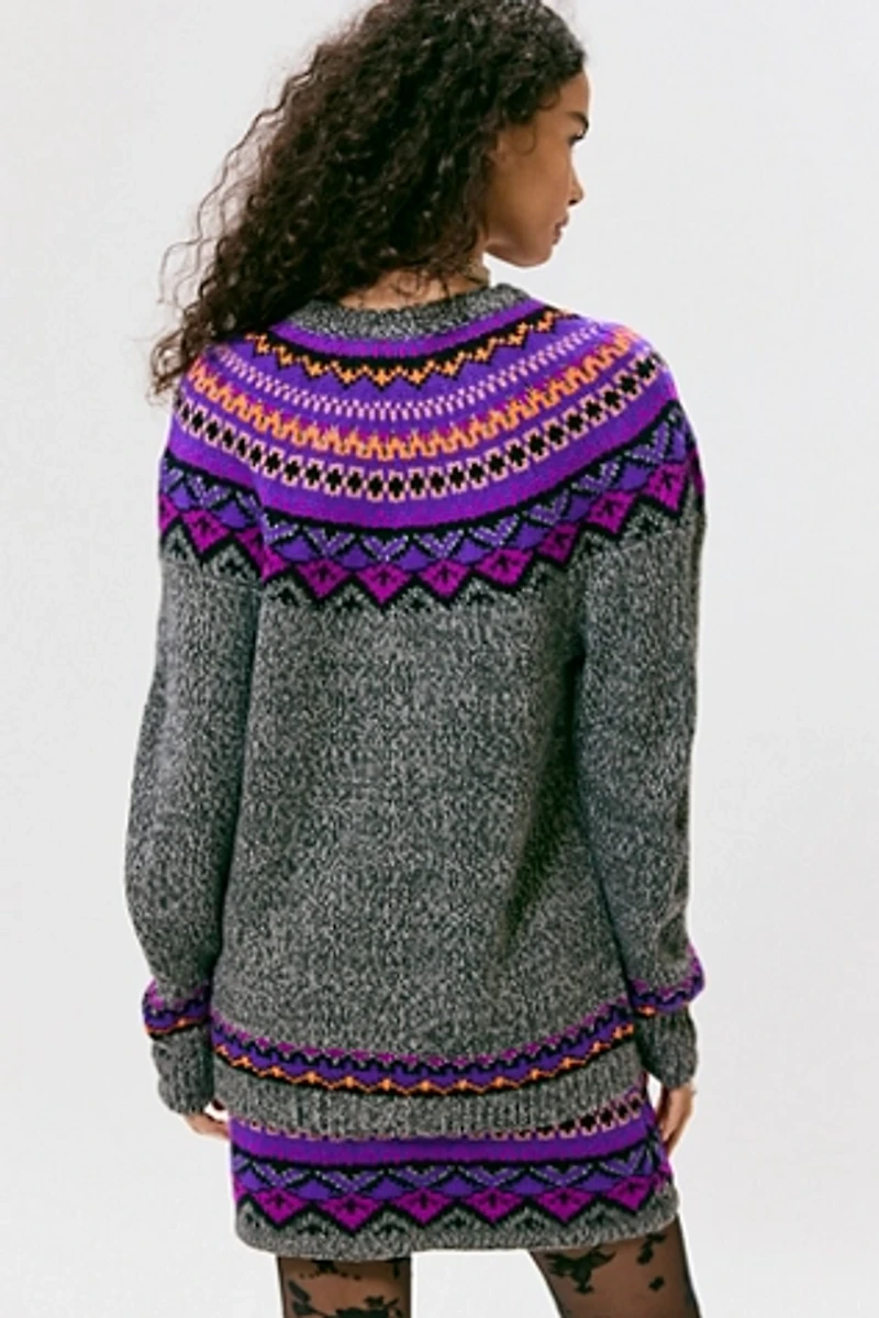 Anna Sui Fair Isle Cardigan