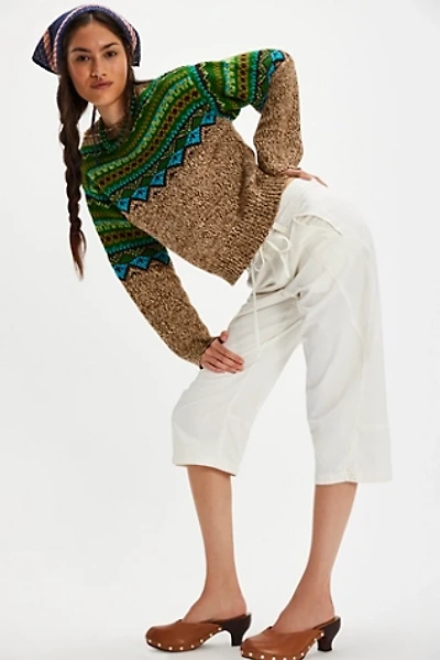 Anna Sui Fair Isle Pullover