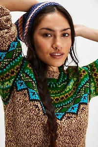 Anna Sui Fair Isle Pullover
