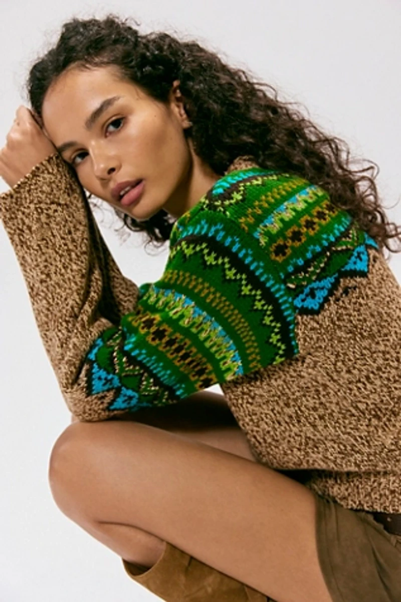 Anna Sui Fair Isle Pullover