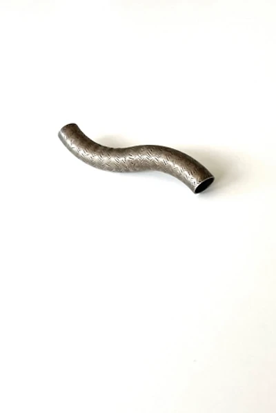 Vintage Silver Tube Brooch Selected By Ankh By Racquel