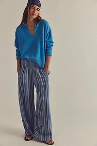 Eloura Cashmere Henley Sweater