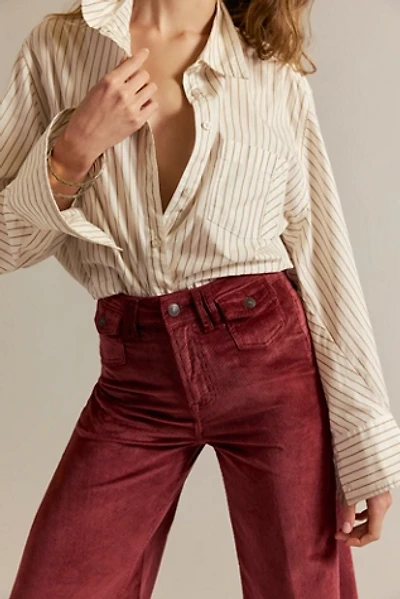 We The Free Kellee High-Rise Cord Palazzo Pants