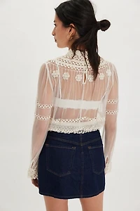 Citizens of Humanity Curved Pocket Mini Skirt