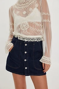 Citizens of Humanity Curved Pocket Mini Skirt