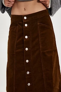 Citizens of Humanity Devin Corduroy A-line Skirt