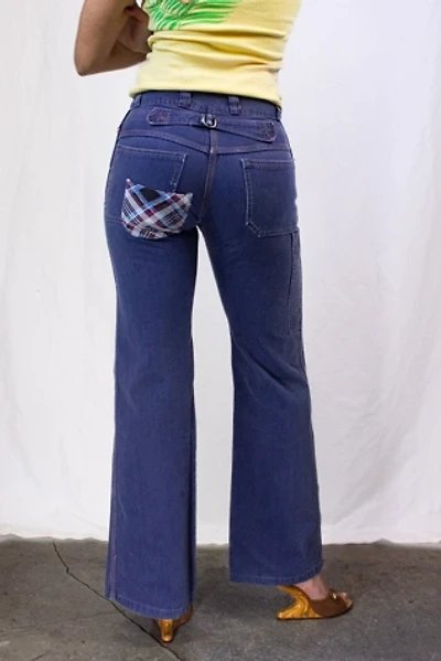 Vintage 70s French Connection Buckle Jeans Selected by Black Shag Vintage
